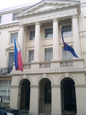 Embassy of the Philippines in London, United Kingdom.